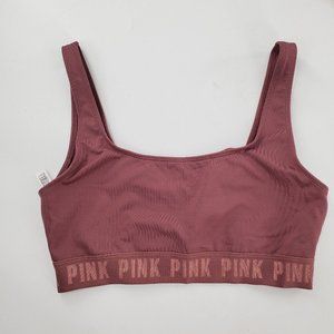 Victorias‎ Secret PINK Ultimate Unlined Pink Sports Bra Medium